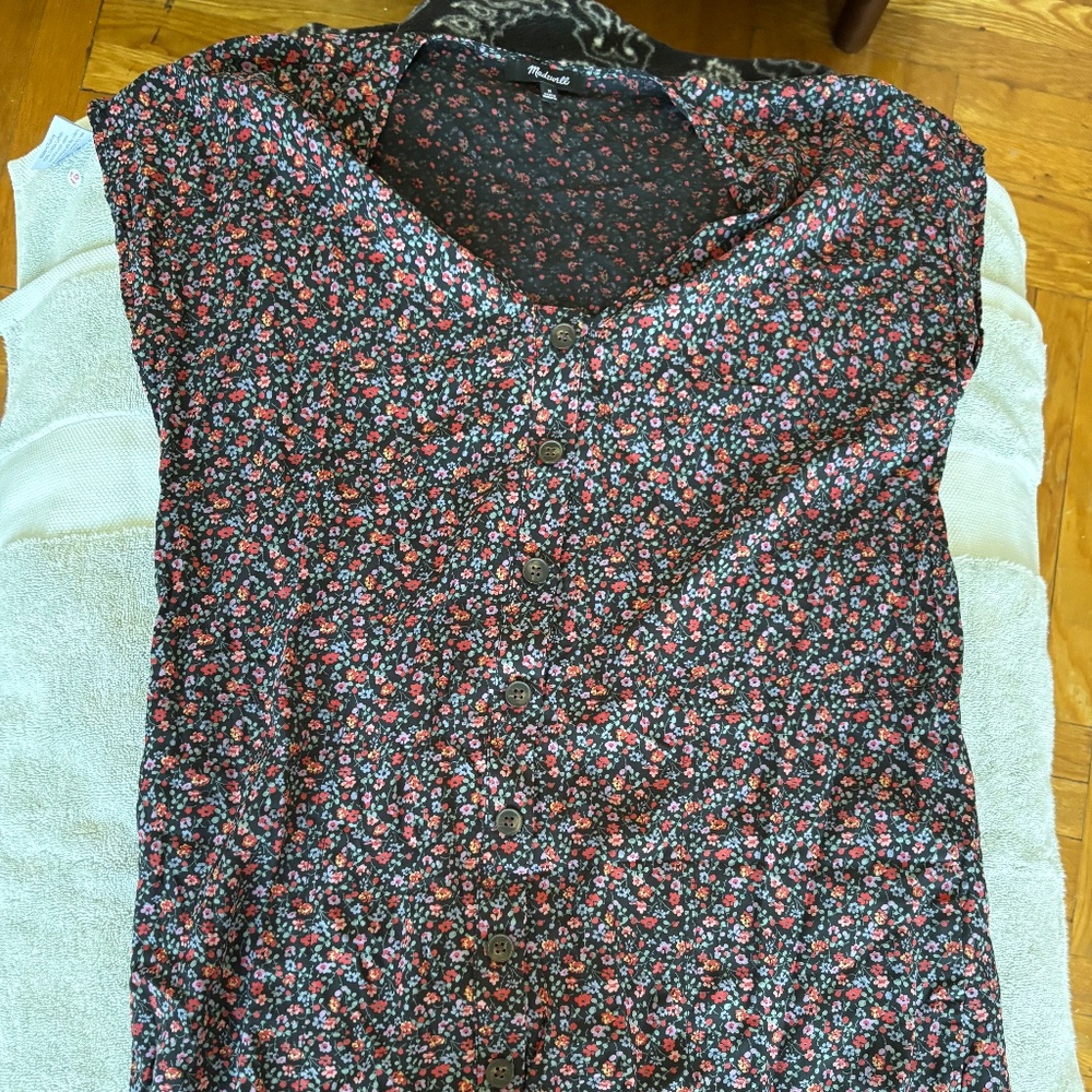 Madewell Floral Maxi Dress